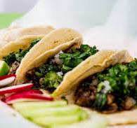 A tray of Tasty Tacos